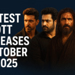 "Latest OTT Releases October 2025 featuring Hrithik Roshan, Jr NTR, and top new movies and web series streaming on Netflix, Prime Video, and Hotstar."